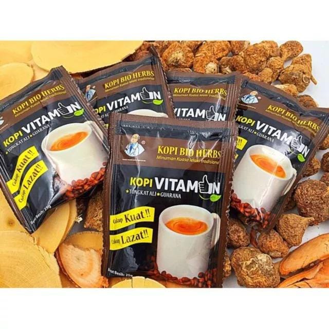 Coffee Vitamin Instant Coffee Bio Herbs For Men- 10 Sachets Each Box