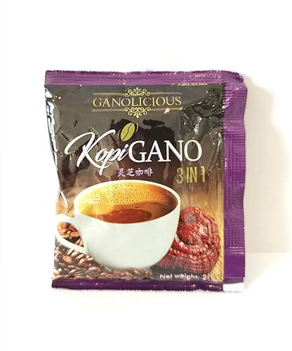 Gano Excel Café Original Coffee Bundle - 4-Box (60 Sachets) | Premium Ganoderma Coffee