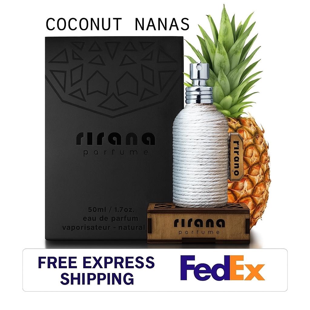 Coconut Pineapple Perfume – Rirana Parfume 50ml – Free FedEx Shipping