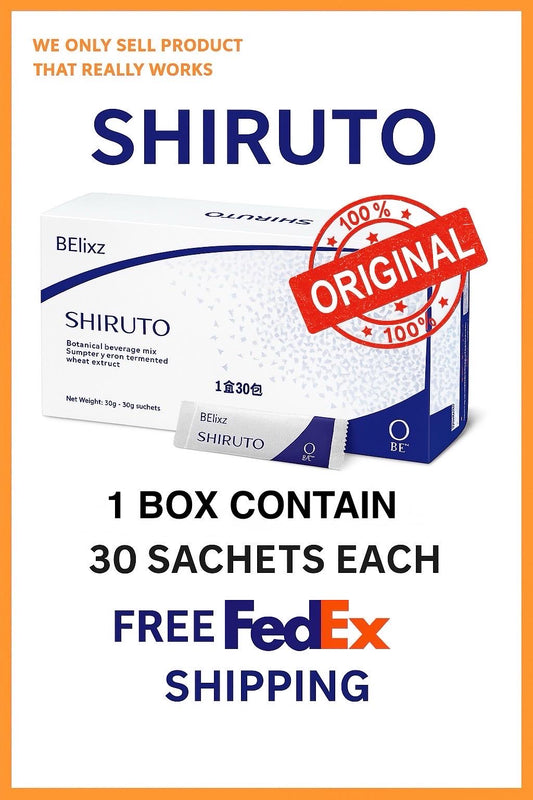 Shiruto Immune Supplement – 1 Box • 30 Sachets each Box • Free Shipping