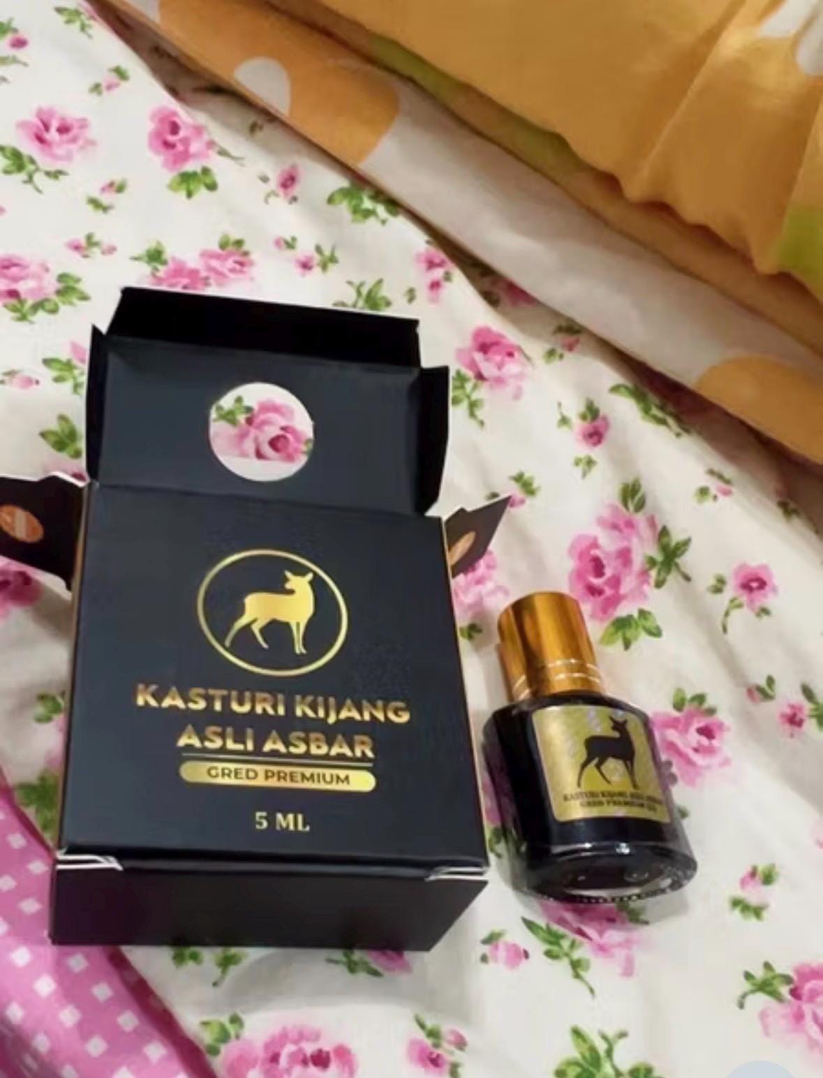 Pure Malaysia Musk Deer Perfume Oil Roll-On 6ml – Long Lasting Natural Unisex Attar Fragrance