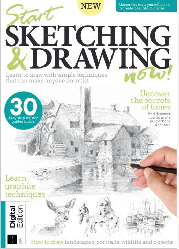 Sketching & Drawing Now: Eighth Edition – Learn Step-by-Step Techniques for Stunning Artworks